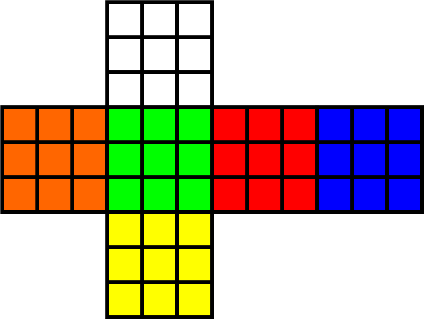 Rubik’s Cube PNG Isolated Transparent