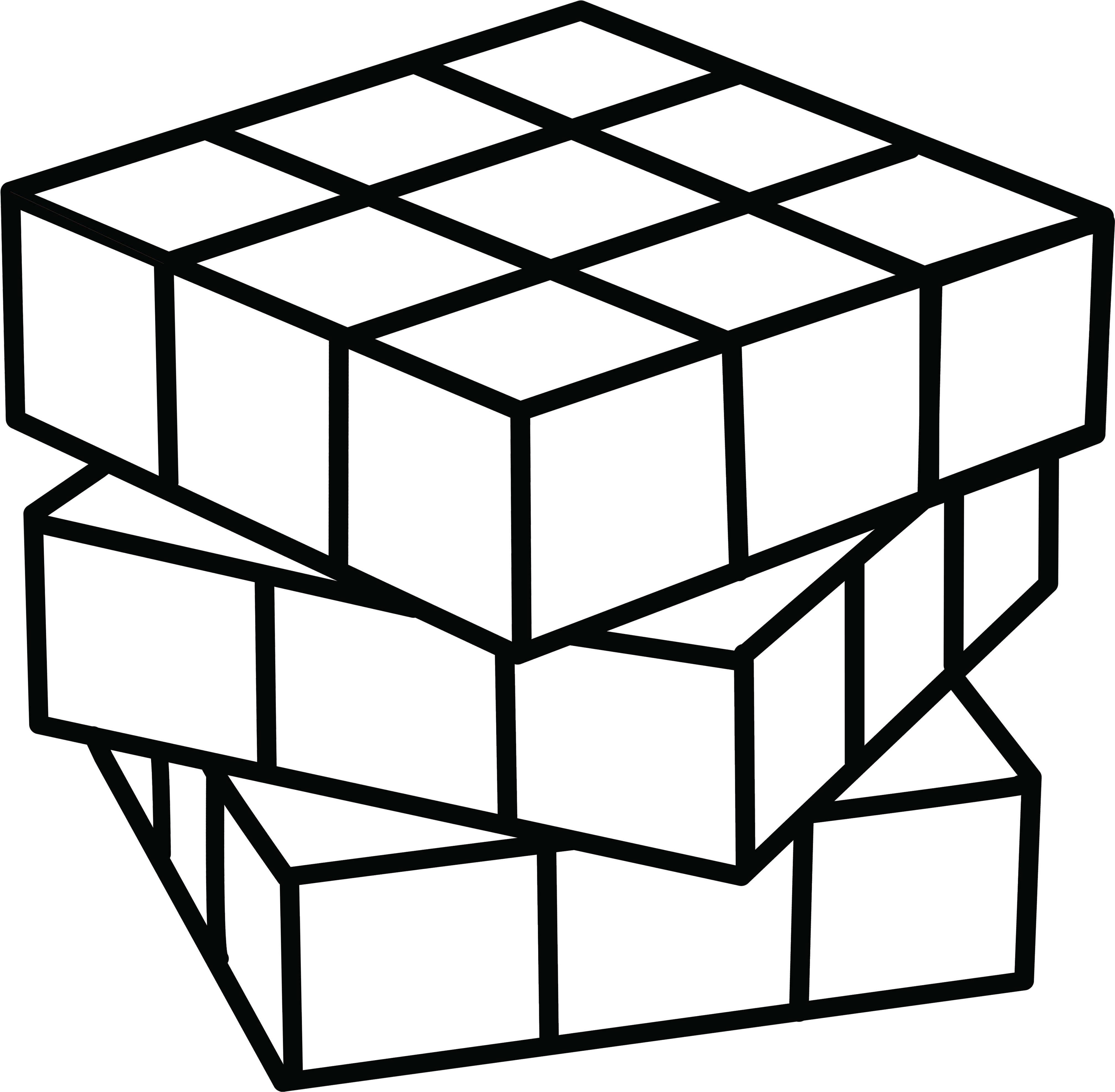Rubik’s Cube PNG Transparent Picture
