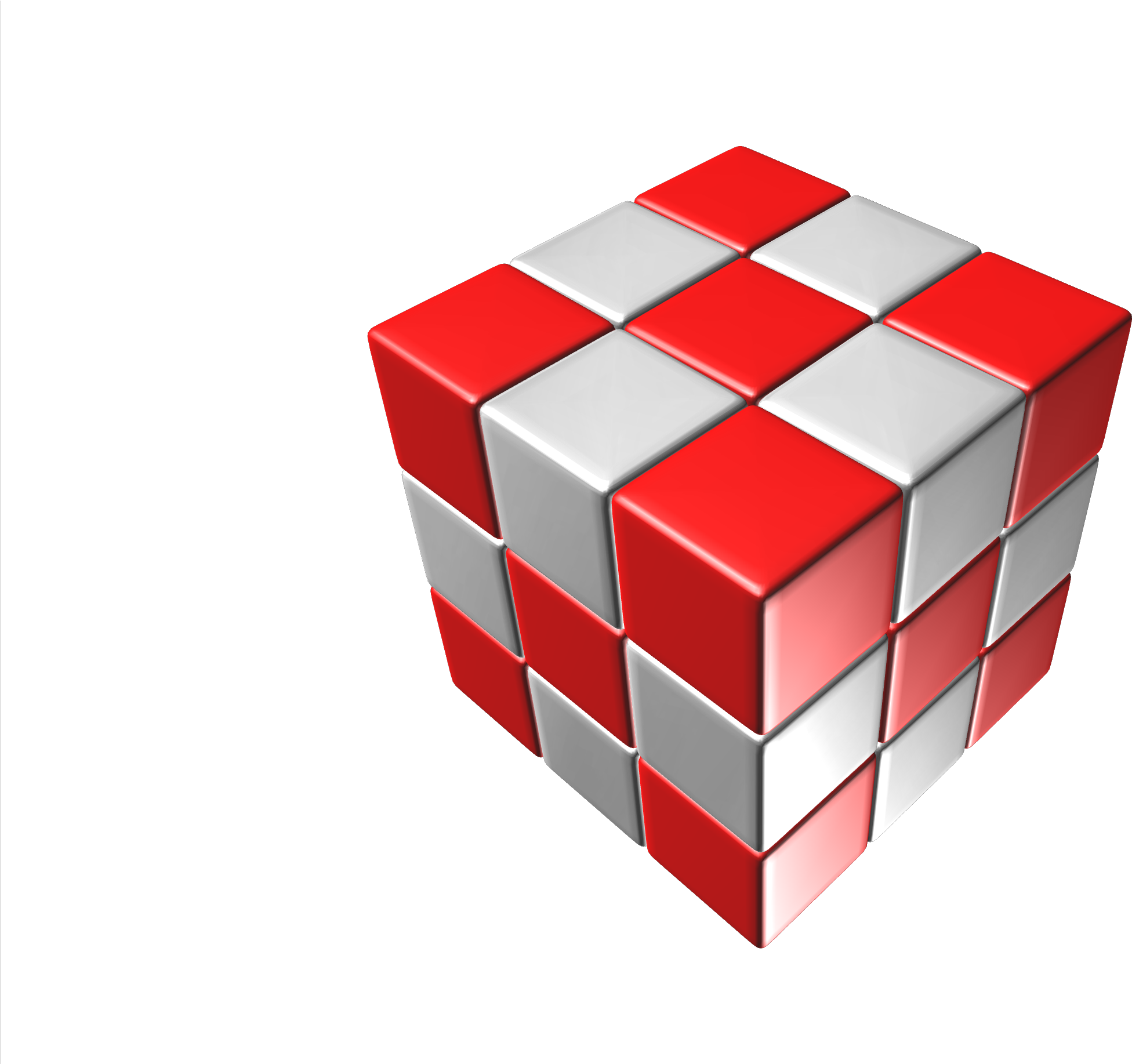 Rubik’s Cube Transparent Isolated PNG
