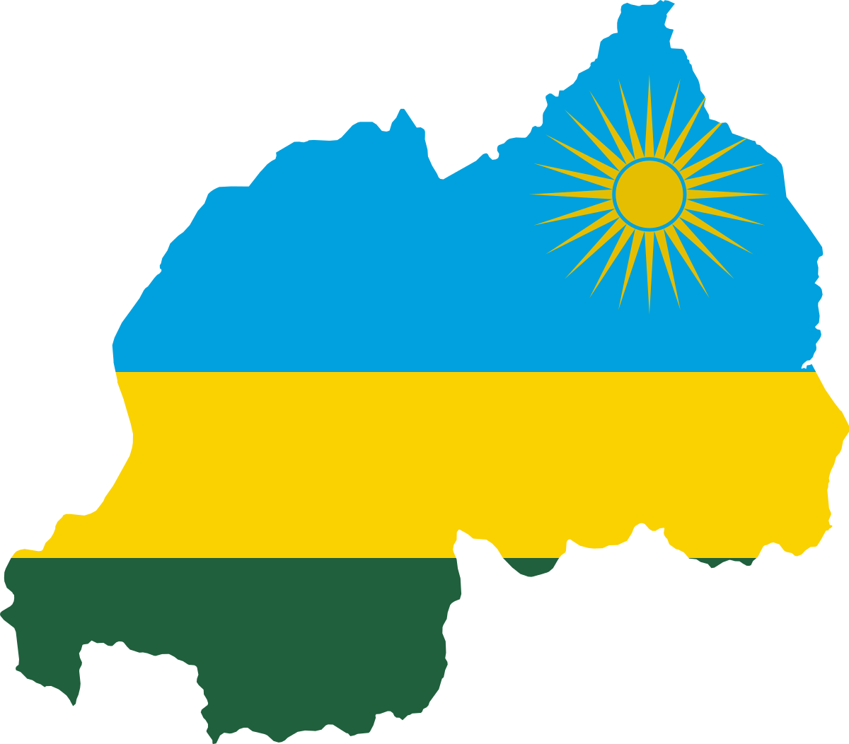 Rwanda Flag PNG HD