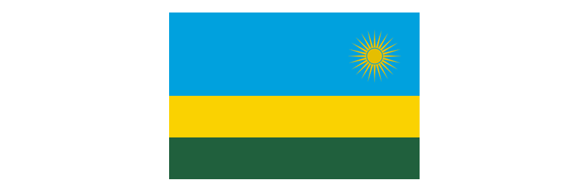 Rwanda Flag PNG Isolated File