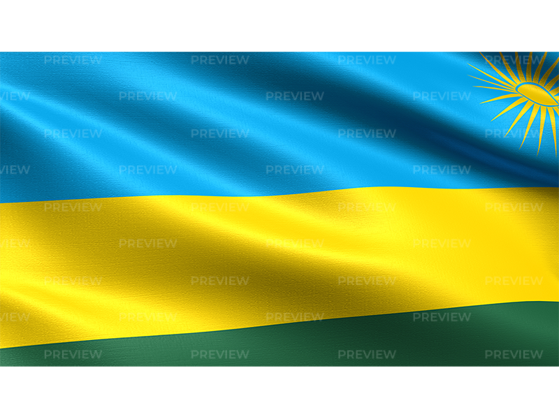 Rwanda Flag Transparent PNG