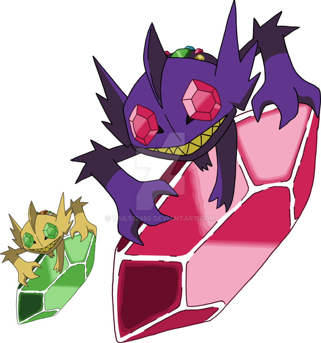 Sableye Pokemon PNG Isolated Clipart