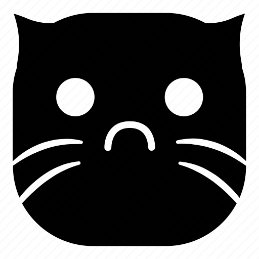 Sad Cat Meme PNG Clipart