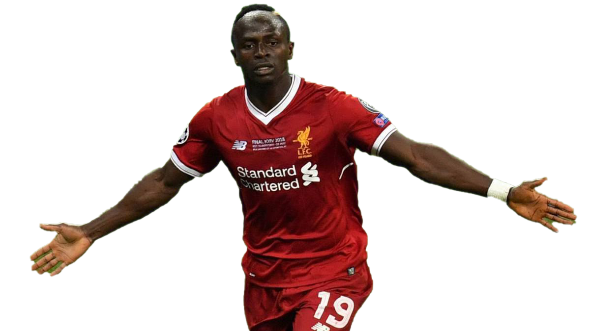 Sadio Mané PNG Isolated Pic