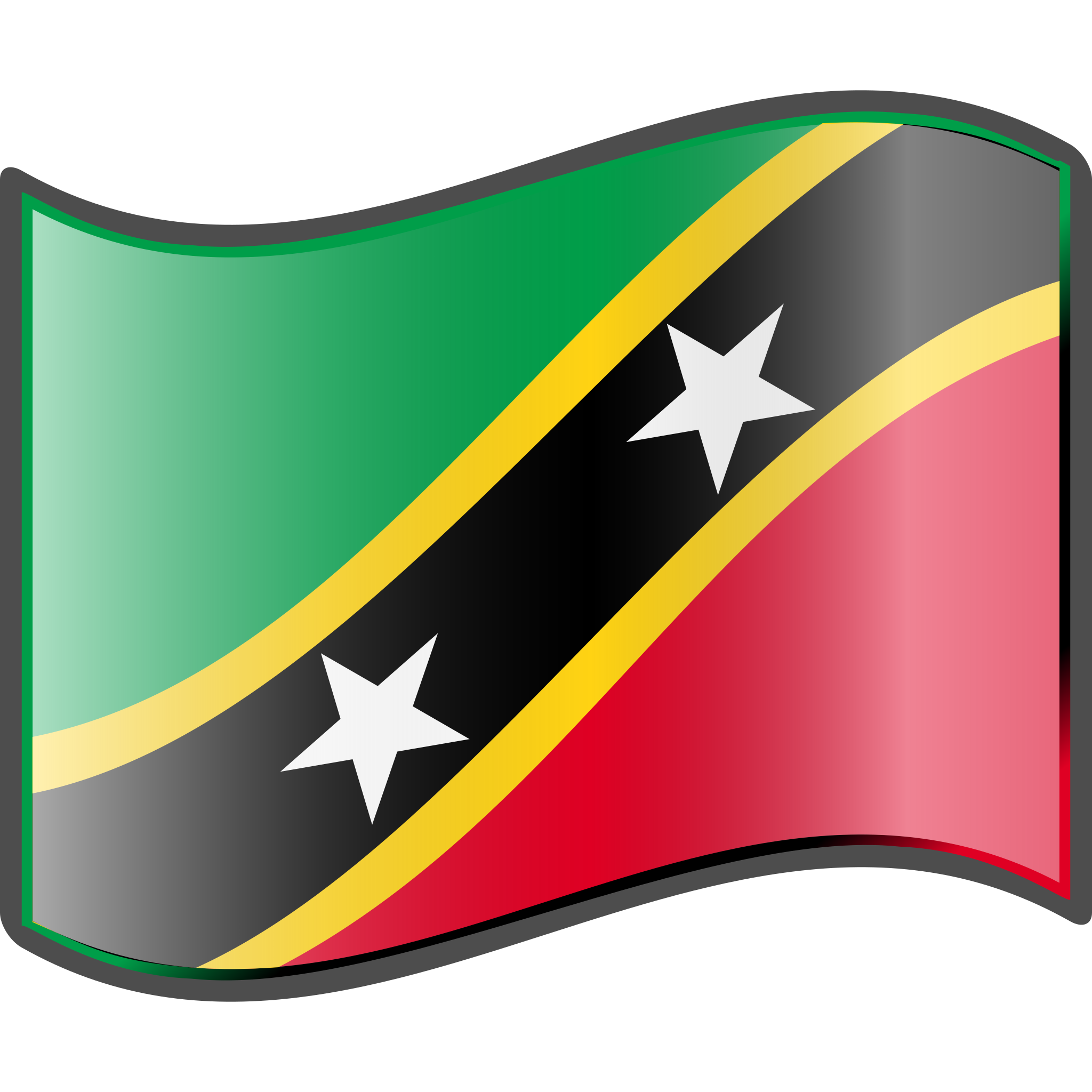 Saint Kitts And Nevis Flag PNG Clipart