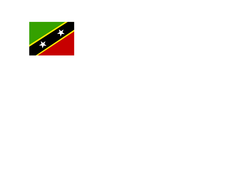 Saint Kitts And Nevis Flag PNG Photo