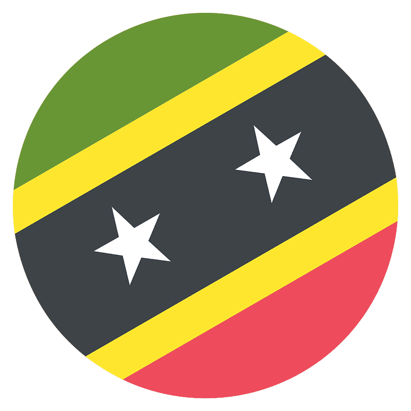 Saint Kitts And Nevis Flag PNG