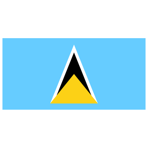 Saint Lucia Flag PNG Photos