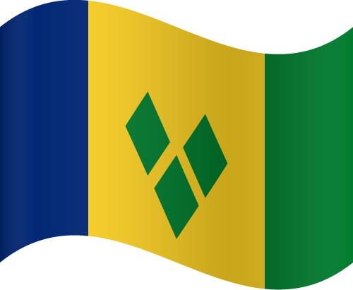 Saint Vincent And The Grenadines Flag PNG Image