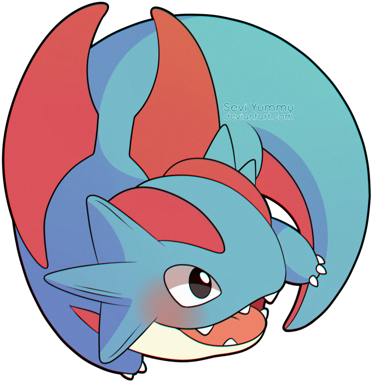 Salamence Pokemon PNG Isolated Transparent HD Photo