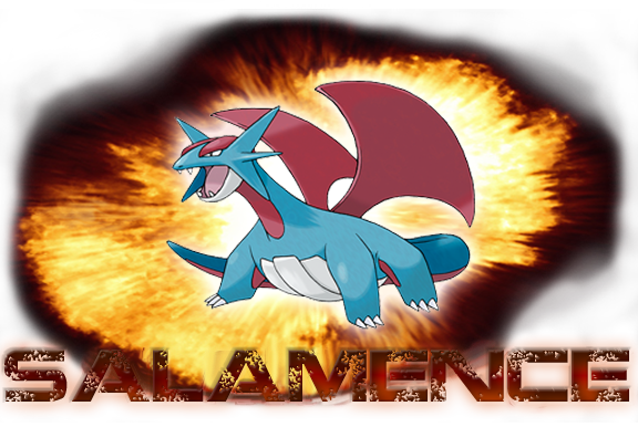Salamence Pokemon PNG Isolated Transparent Picture