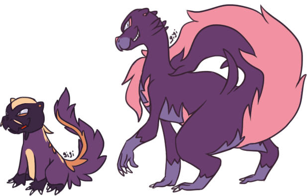 Salazzle Pokemon PNG HD Isolated