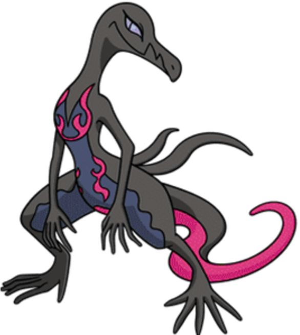 Salazzle Pokemon PNG Isolated Transparent