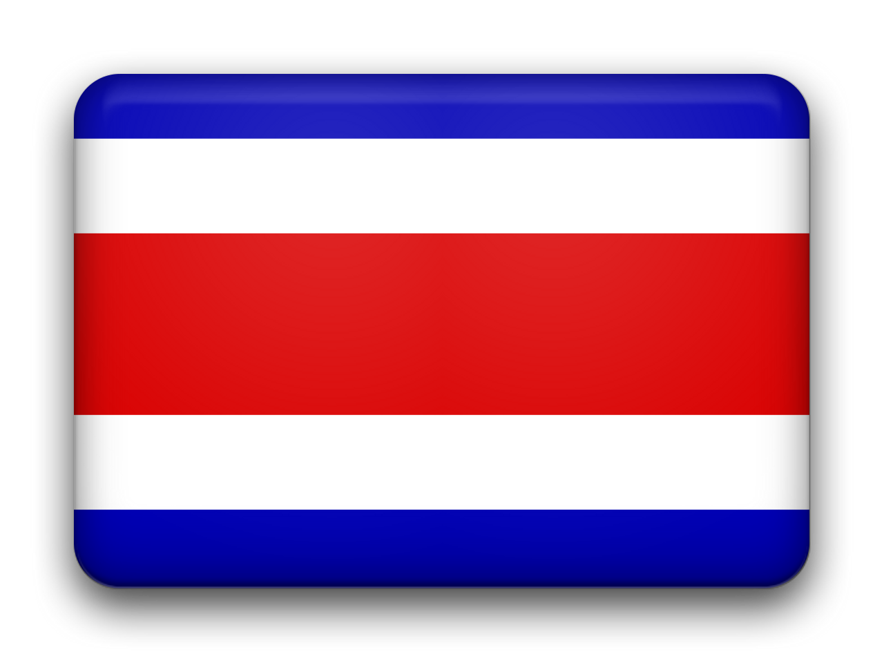 San José Costa Rica Flag PNG File