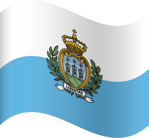 San Marino Flag PNG HD Isolated