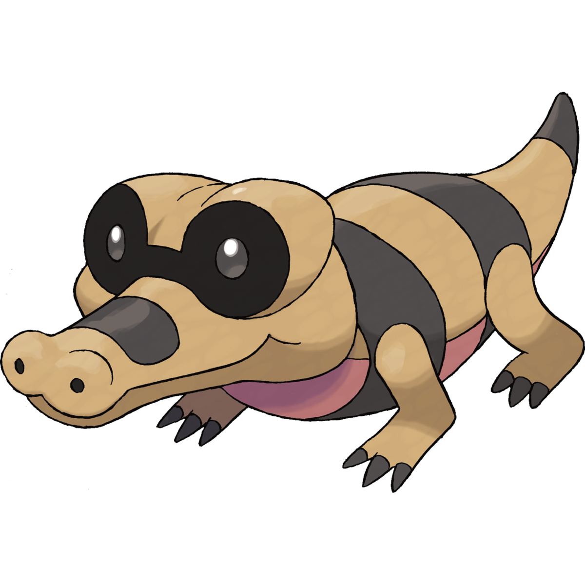 Sandile Pokemon PNG Image