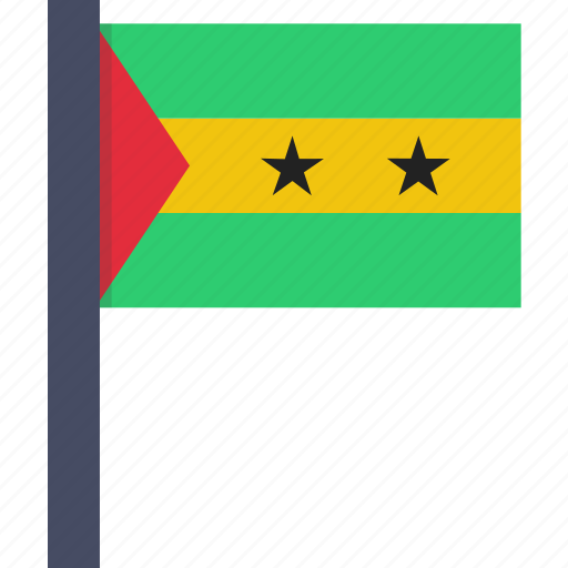 São Tomé And Príncipe Flag PNG Clipart
