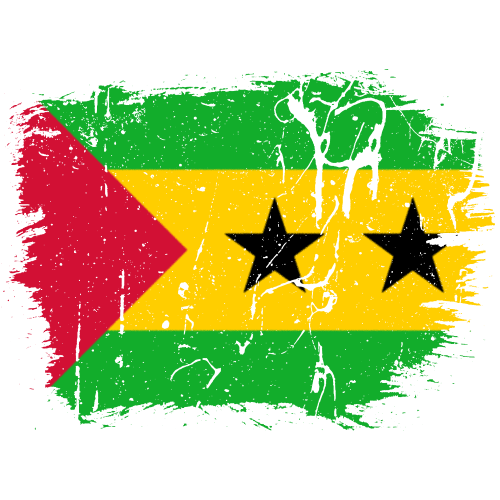 São Tomé And Príncipe Flag PNG HD Isolated