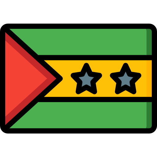 São Tomé And Príncipe Flag PNG HD