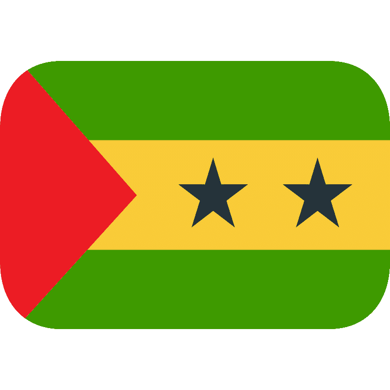 São Tomé And Príncipe Flag PNG Transparent