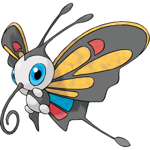 Scatterbug Pokemon PNG Clipart