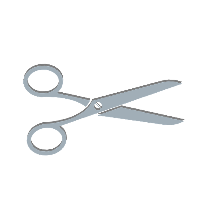 Scissor Background Isolated PNG