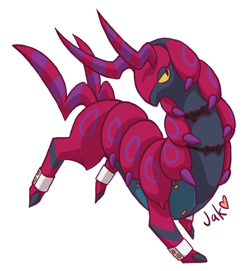 Scolipede Pokemon PNG Isolated Clipart