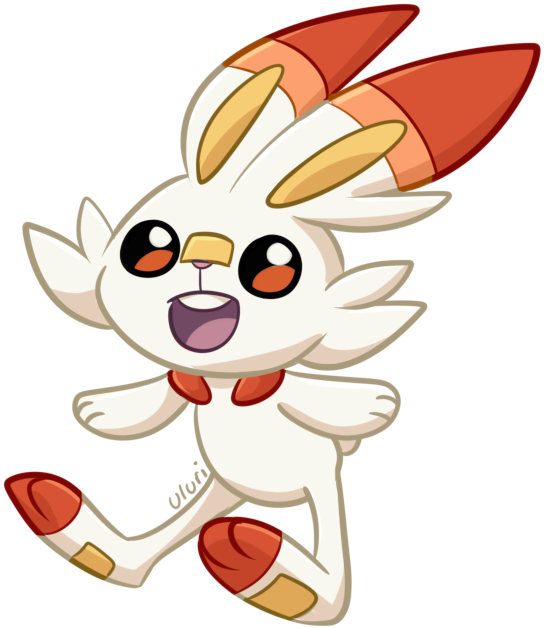 Scorbunny Pokemon PNG Isolated HD Pictures