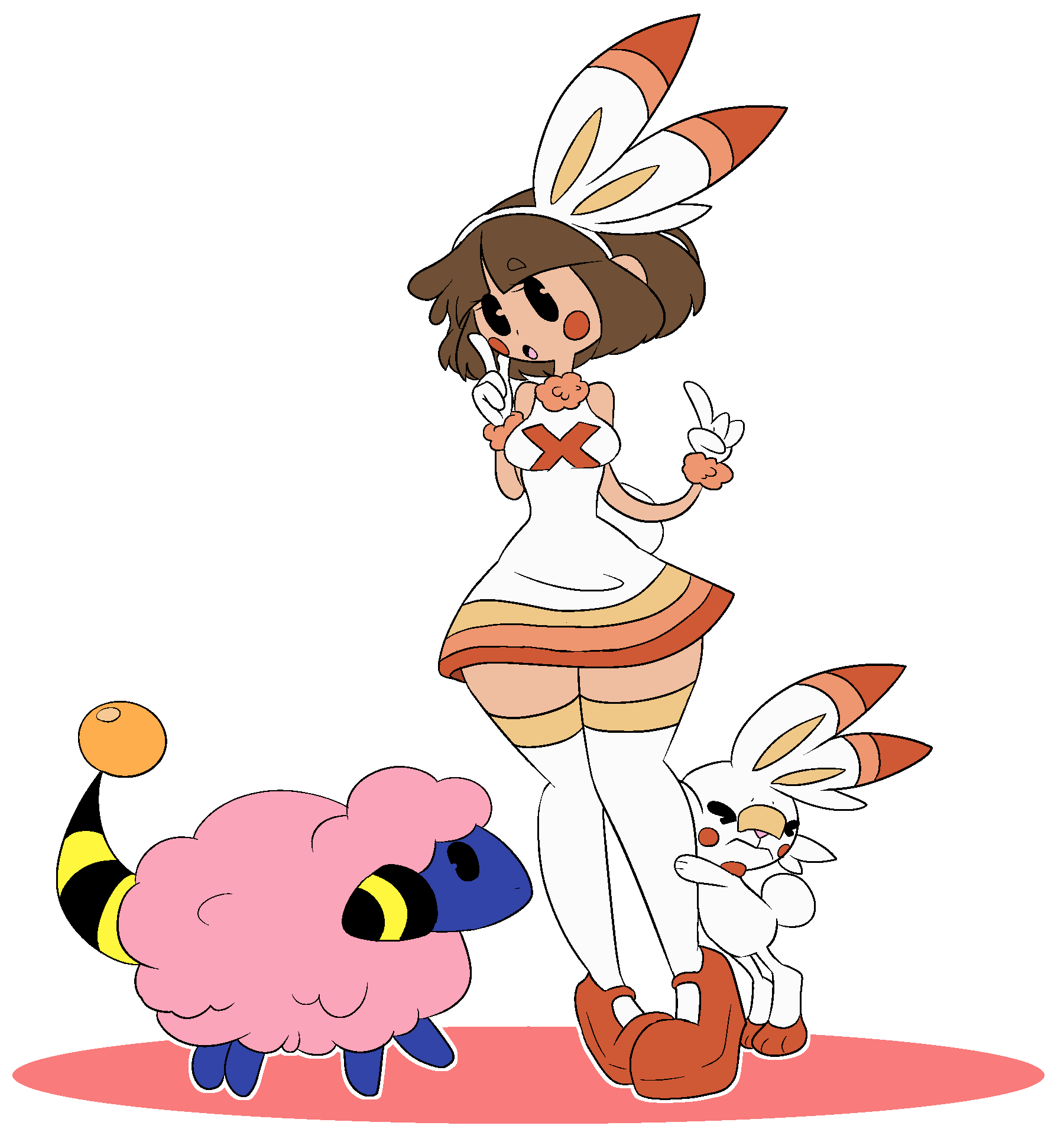 Scorbunny Pokemon PNG Transparent Image