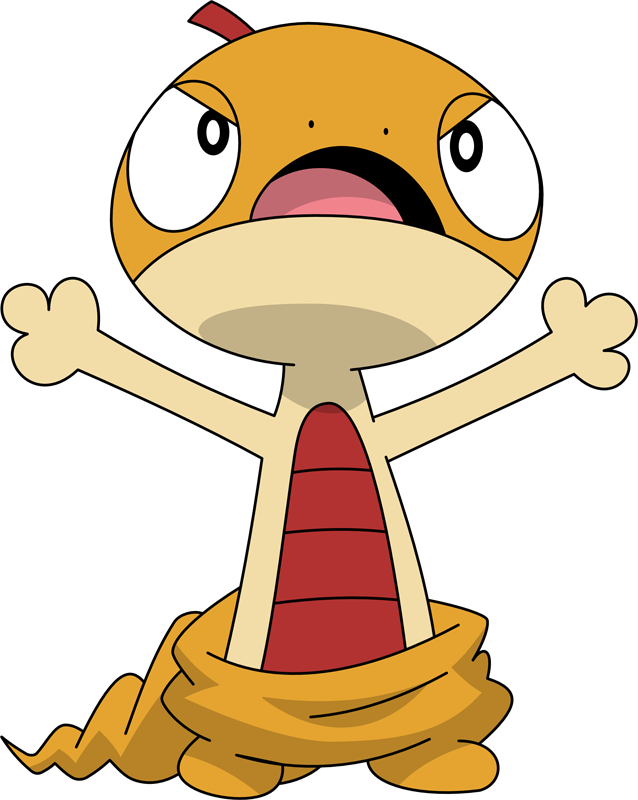 Scraggy Pokemon PNG Isolated HD