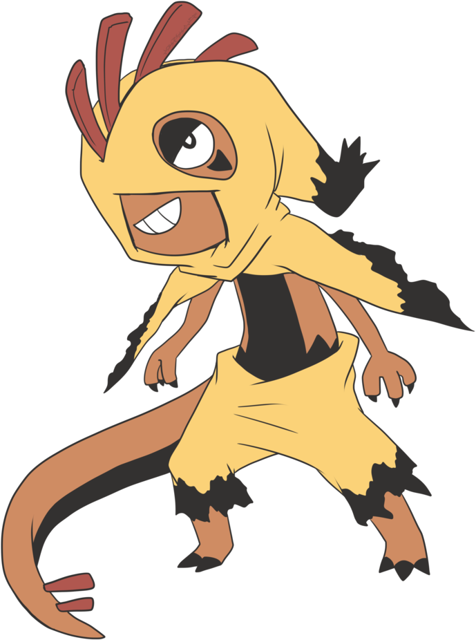 Scraggy Pokemon PNG Isolated Photos