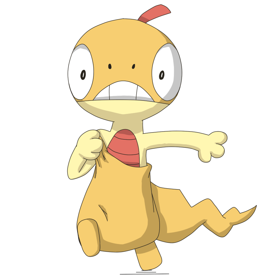 Scraggy Pokemon PNG Isolated Picture