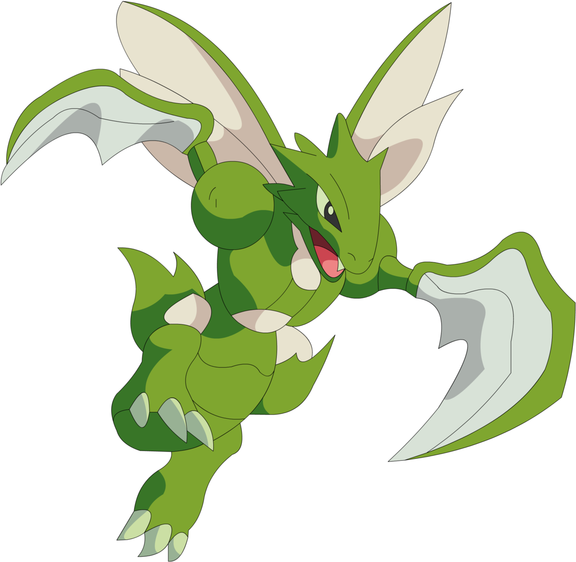 Scyther Pokemon PNG Isolated File