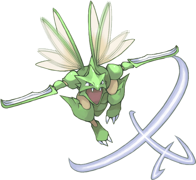 Scyther Pokemon PNG Isolated HD Pictures