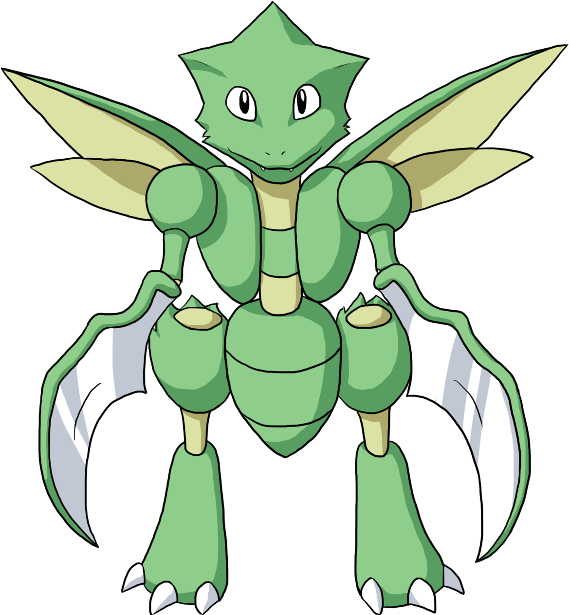 Scyther Pokemon PNG Isolated HD
