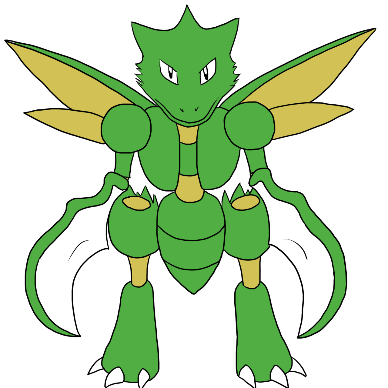 Scyther Pokemon PNG Transparent HD Photo