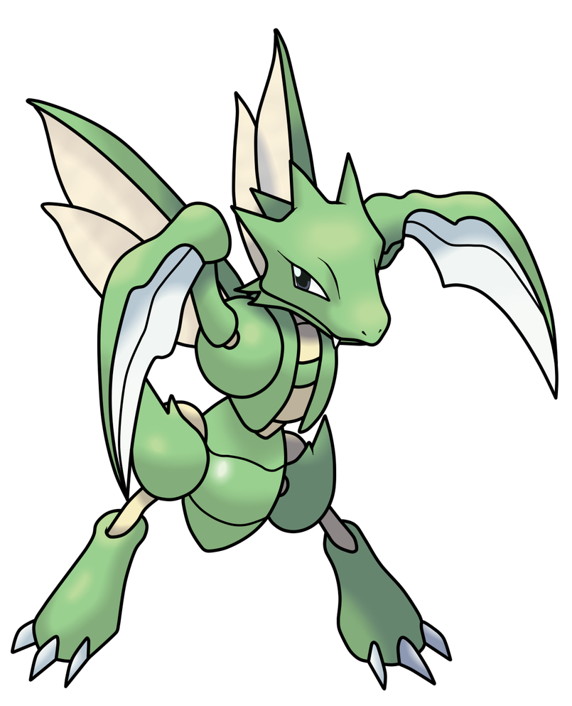 Scyther Pokemon PNG Transparent Picture