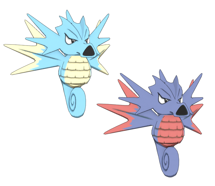 Seadra Pokemon PNG Isolated HD Pictures