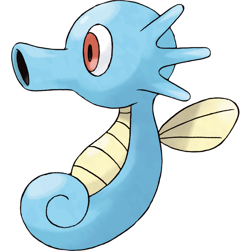 Seadra Pokemon PNG Isolated Picture
