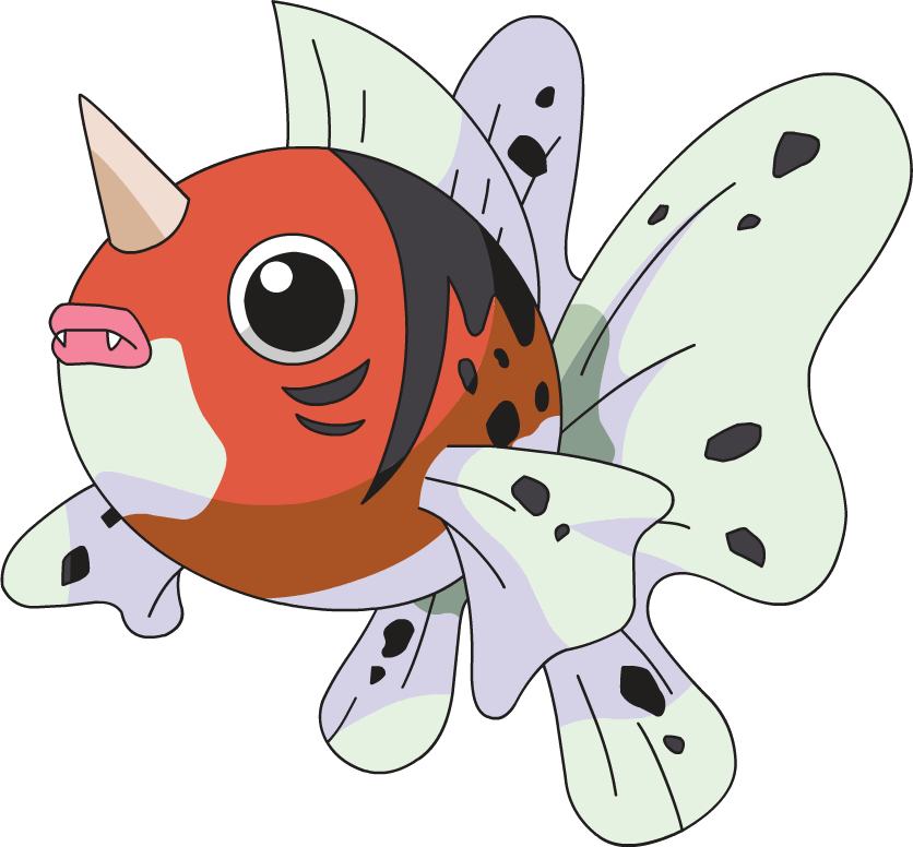 Seaking Pokemon PNG Isolated HD