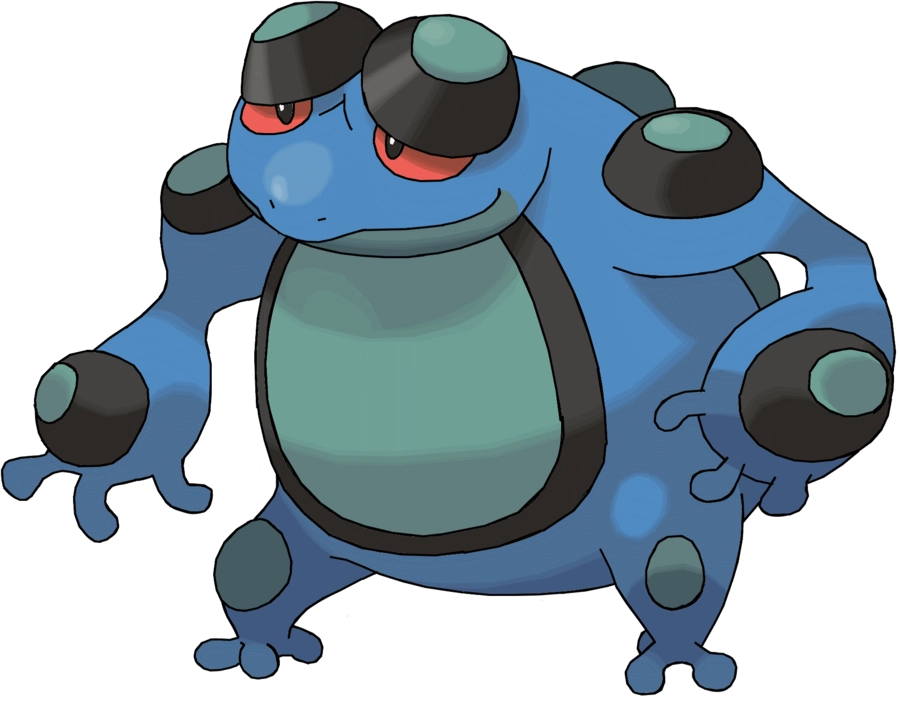 Seismitoad Pokemon PNG Isolated HD
