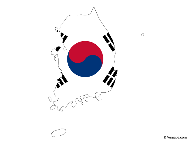 Seoul Flag PNG File