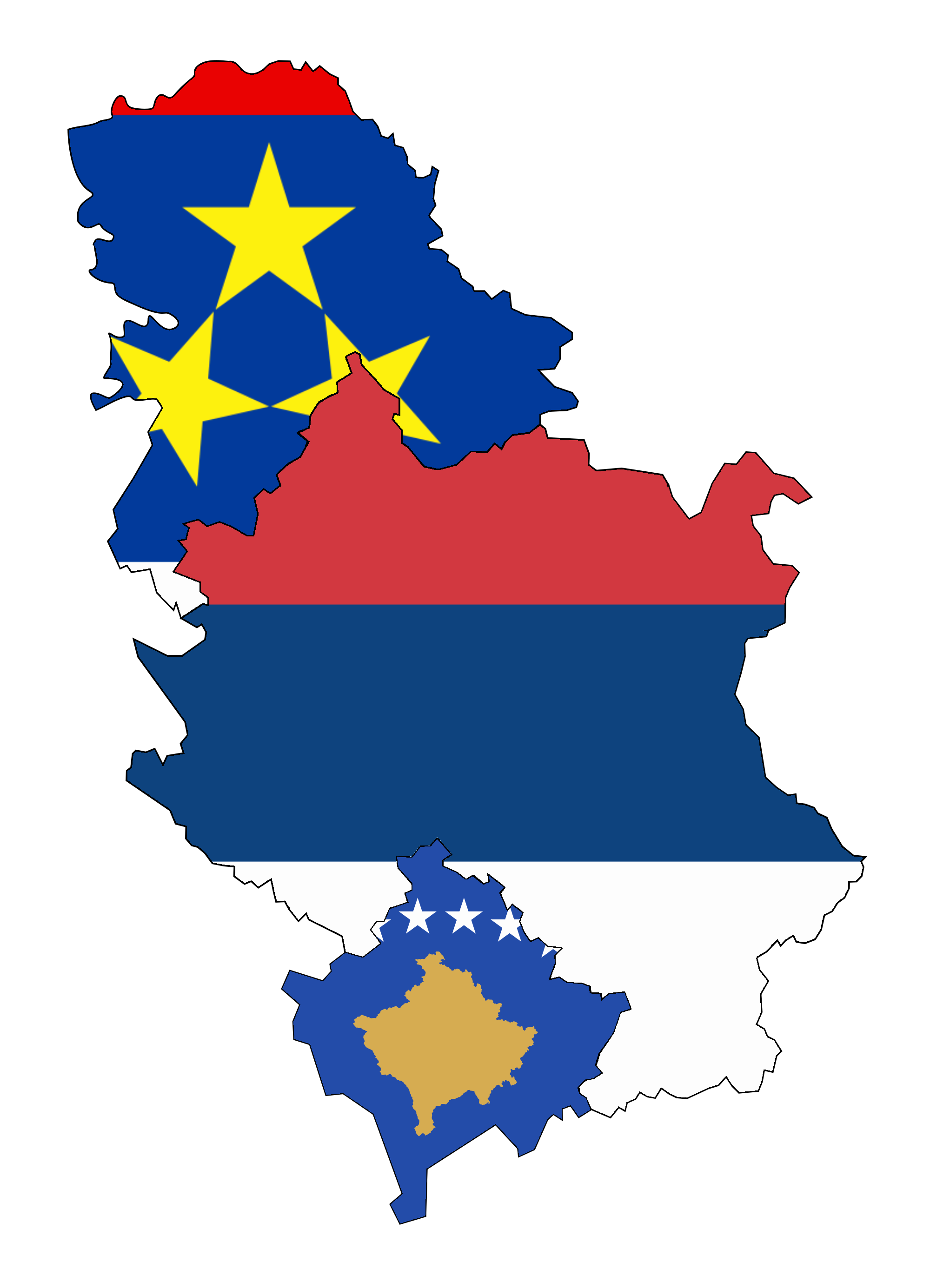 Serbia Flag PNG Photo
