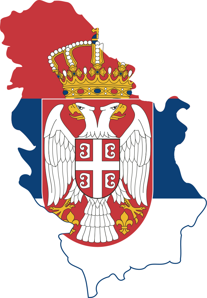 Serbia Flag PNG Pic