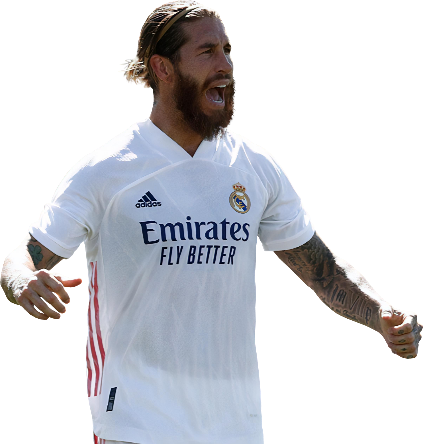 Sergio Ramos PNG Isolated Pic