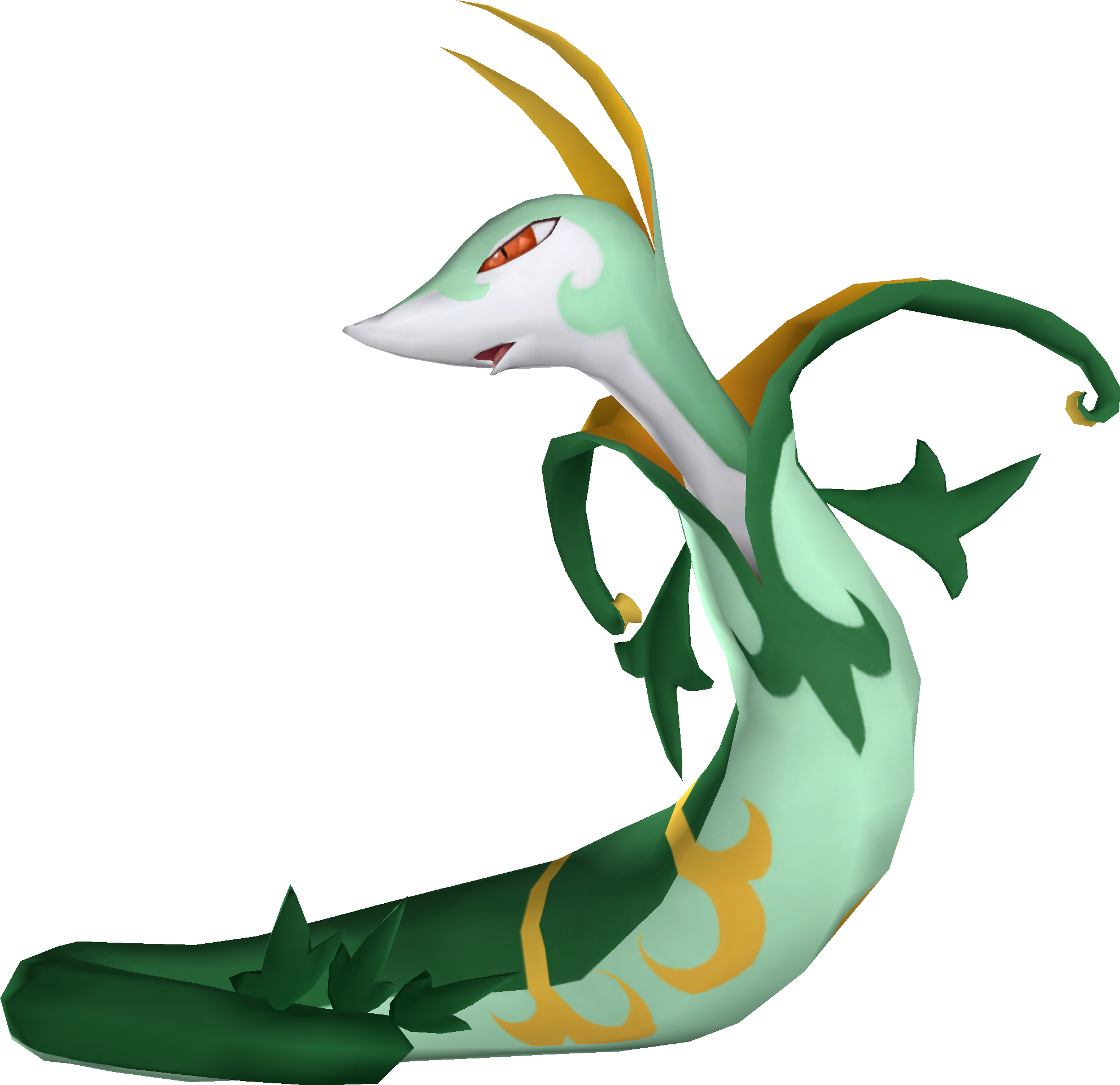 Serperior Pokemon PNG Isolated HD Pictures