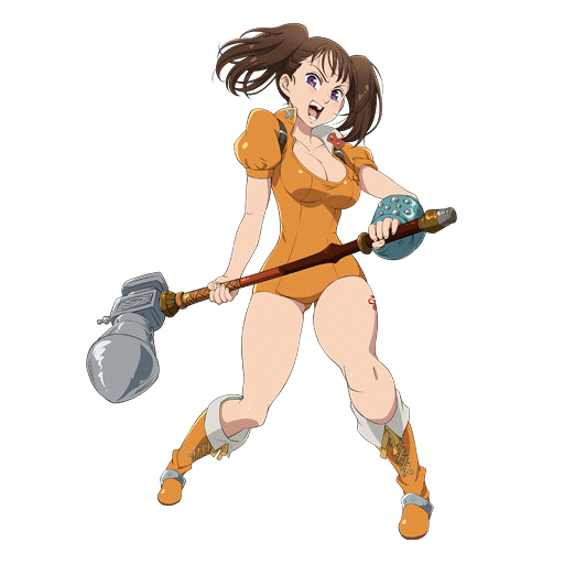 Seven Deadly Sins Diane PNG Isolated HD