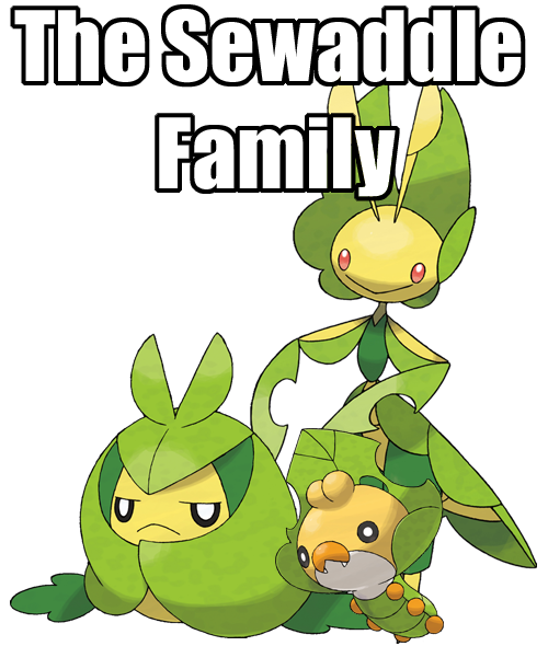 Sewaddle Pokemon PNG Clipart