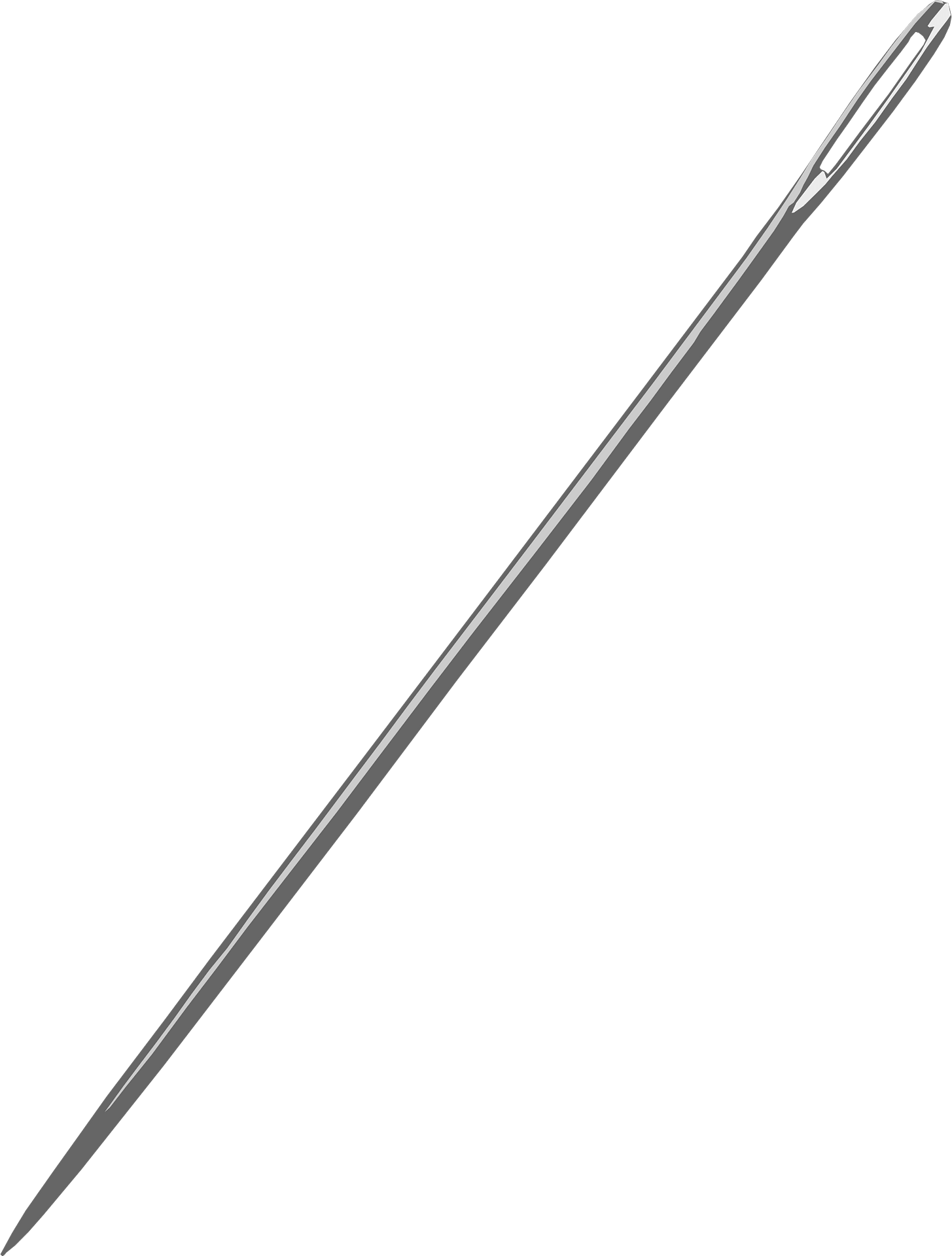 Sewing Needle PNG Isolated File